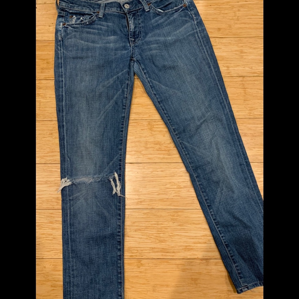 Original Distressed 7 Seven Jeans